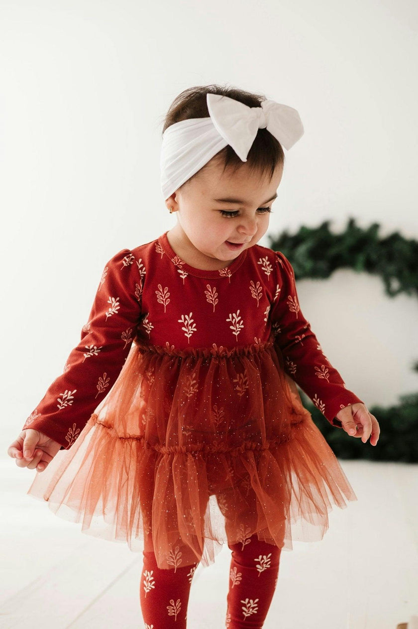 Baby Girl Tulle Bodysuit Dress