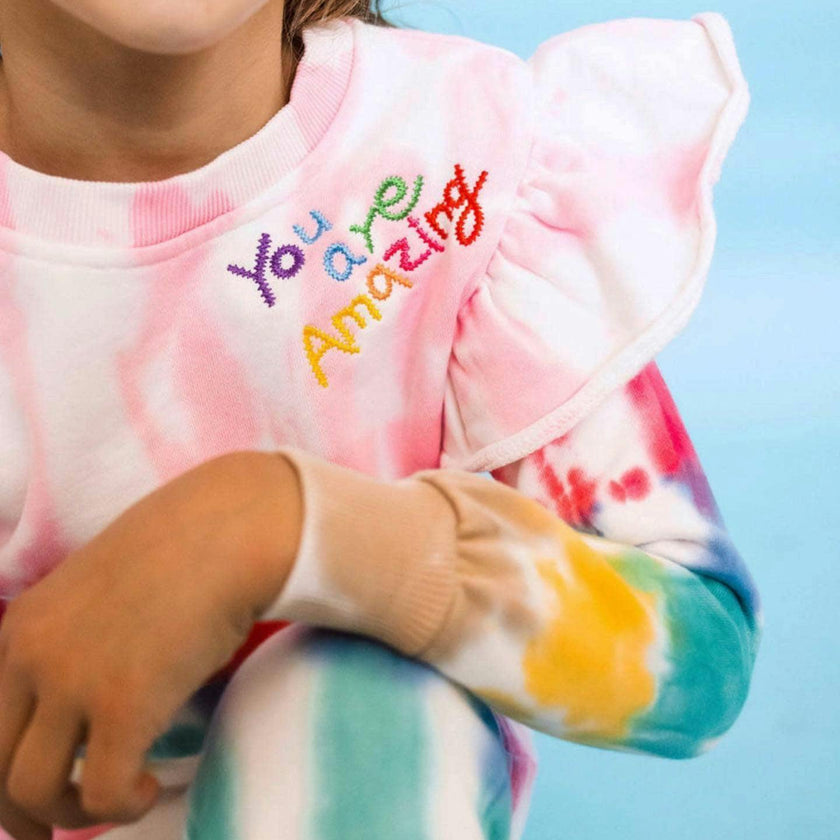 You Are Amazing Tie Dye Set