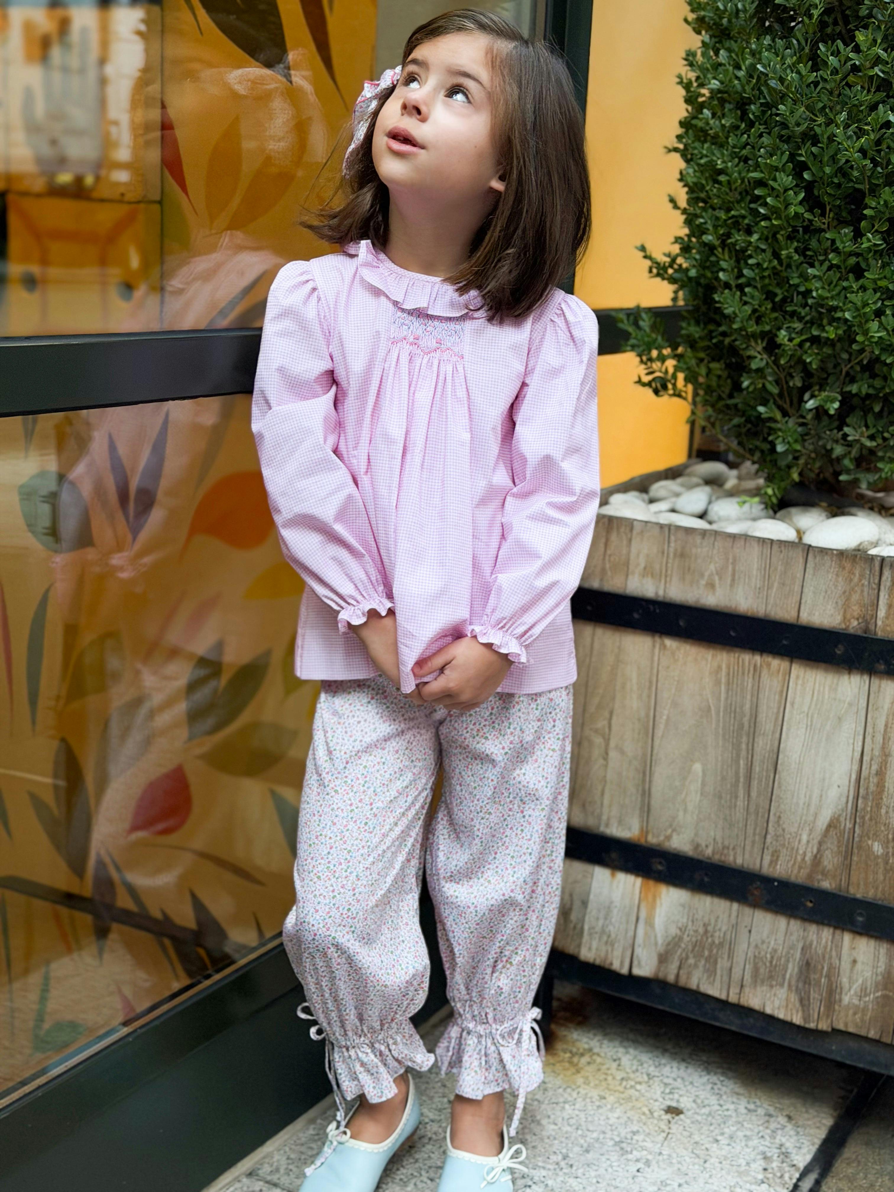 Marquis Smocked Blouse