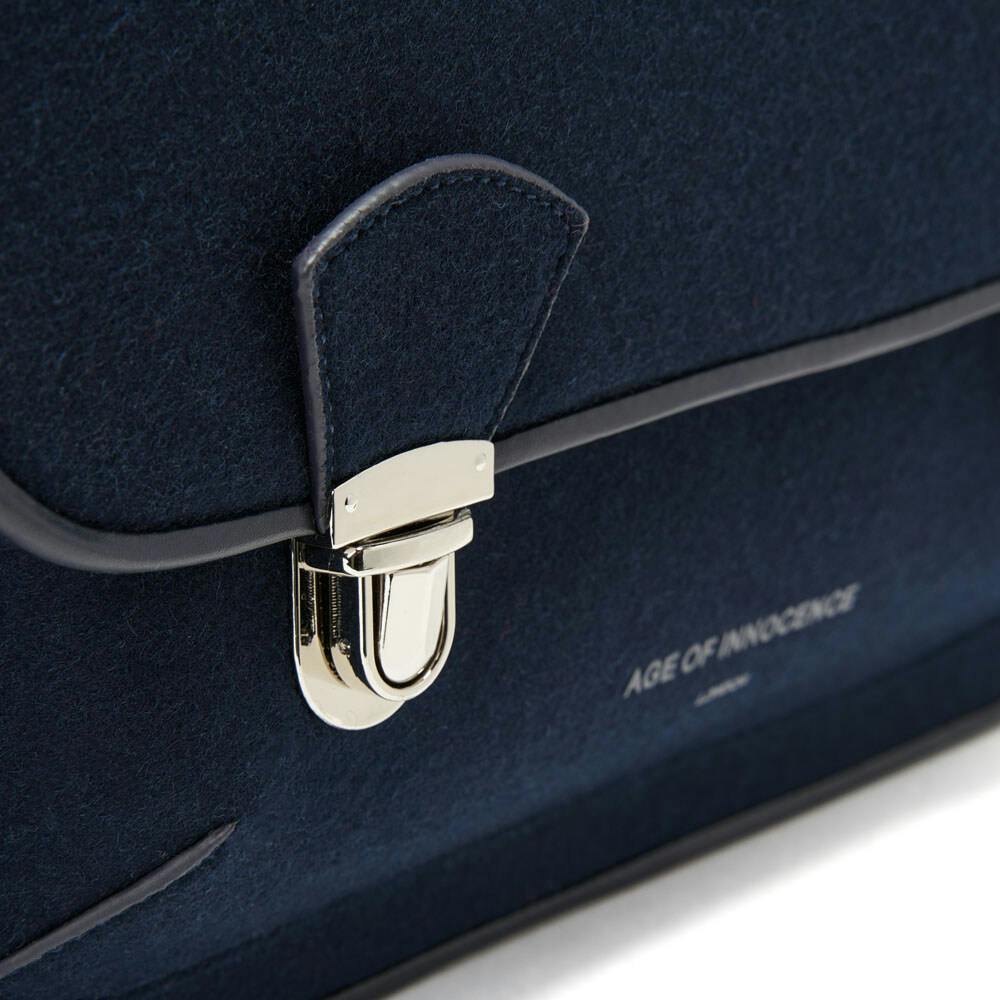 Boston Wool School Bag