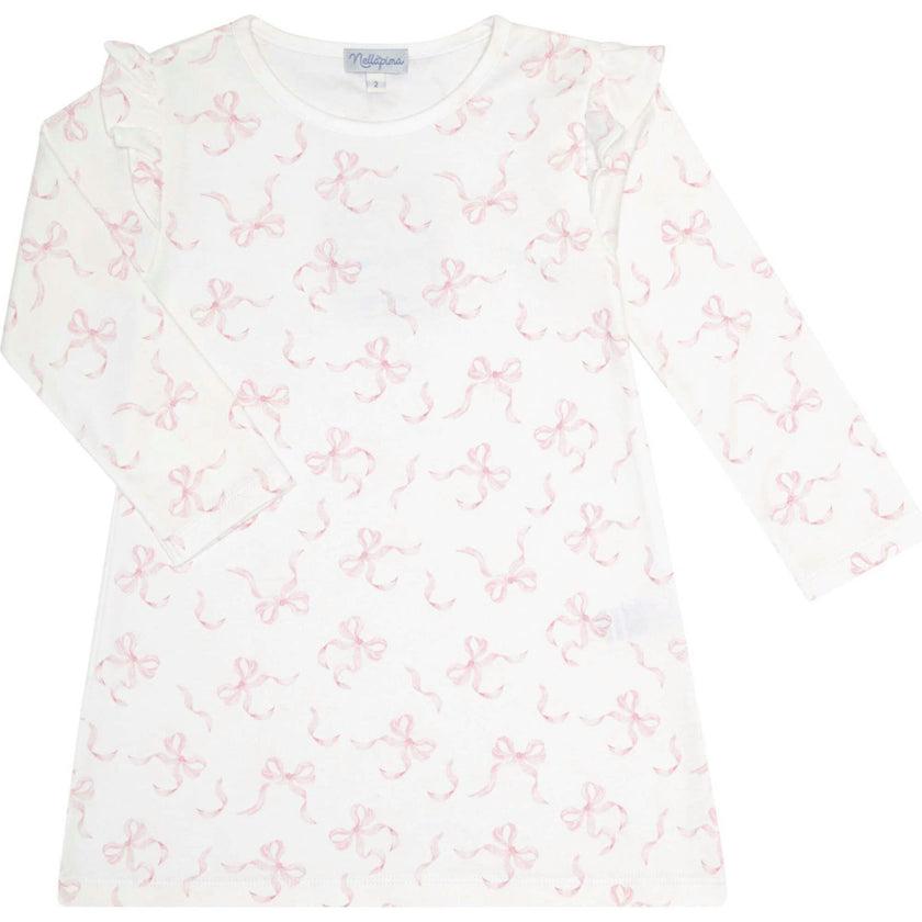 Charming Bows Print Playtime Dress