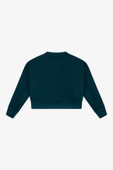 Tenly Cotton Fleece Reverse Insert Sweater