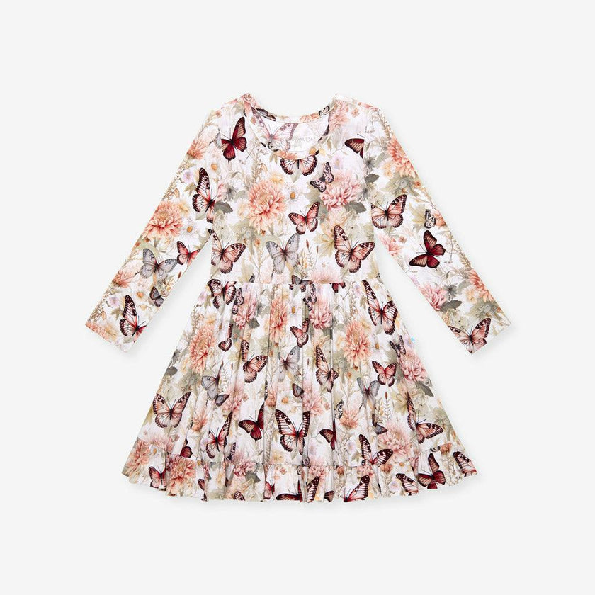Leanne Ruffled Twirl Dress