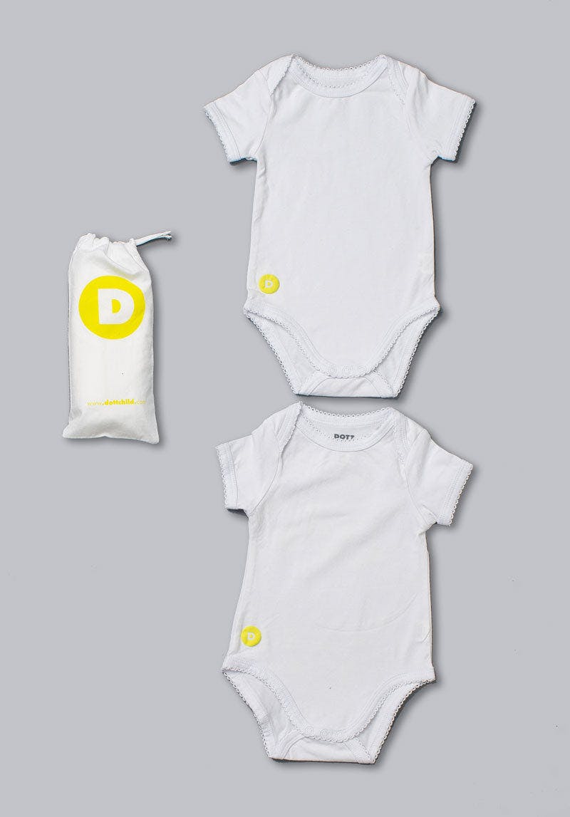 Baby Girl Short Sleeve Onesie Set
