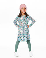 Half Button Organic Cotton Dress