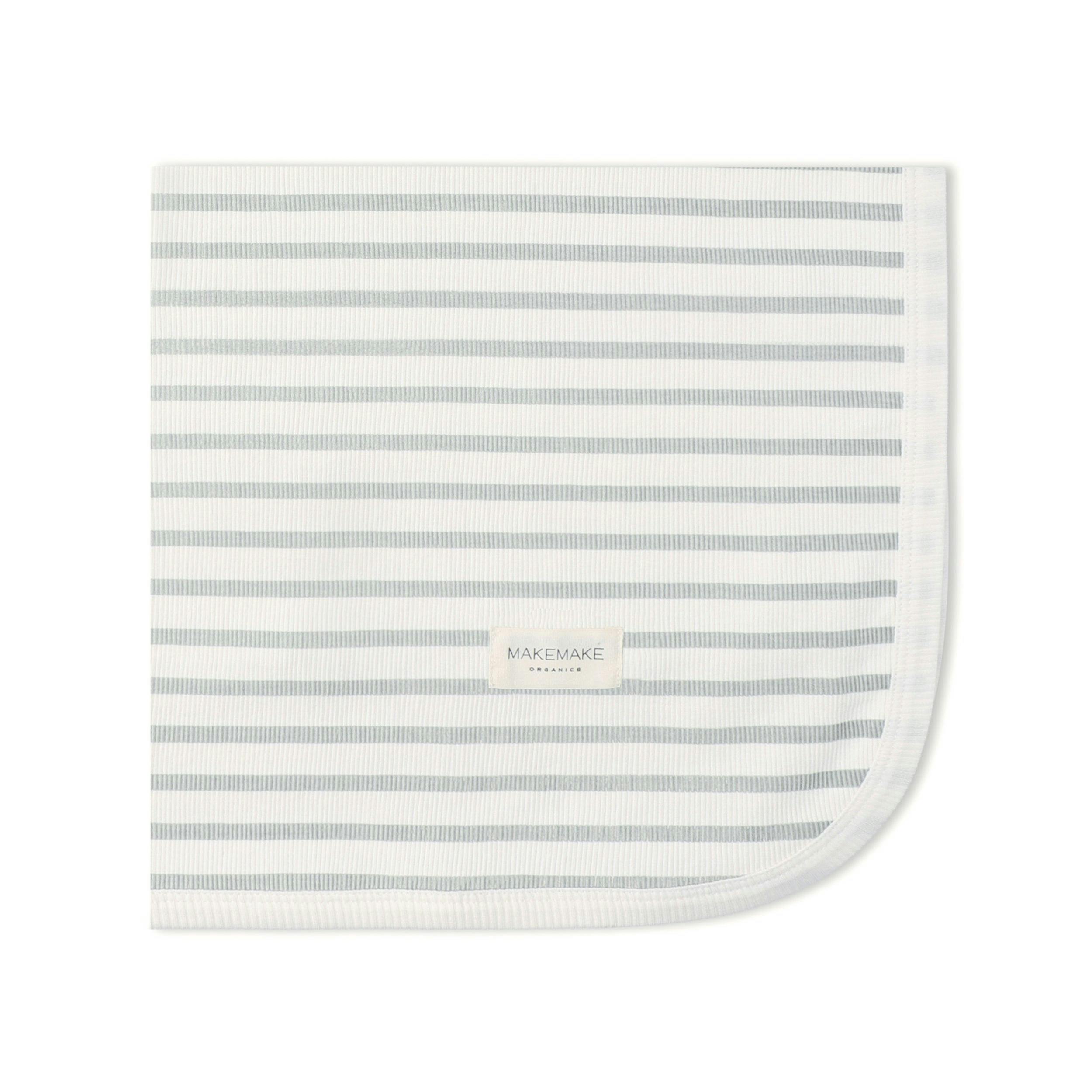 Organic Swaddle Blanket & Hat Set