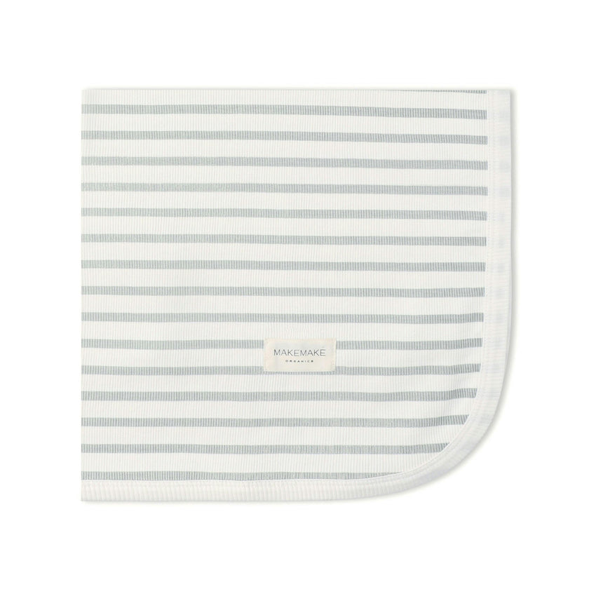 Organic Swaddle Blanket & Hat Set