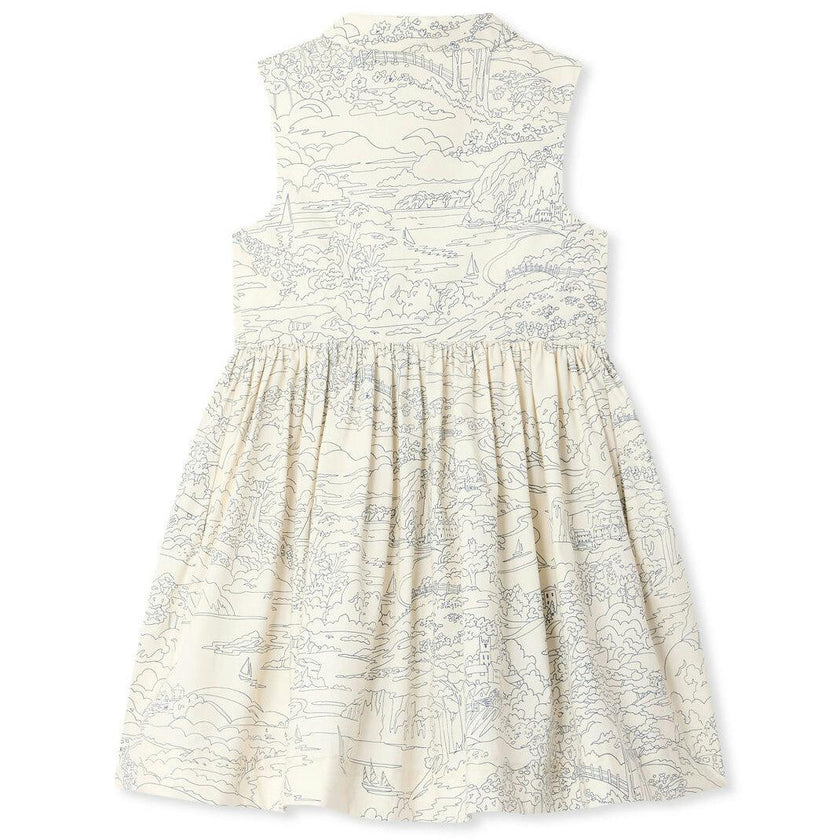 BONPOINT Robe Anne - Bleu