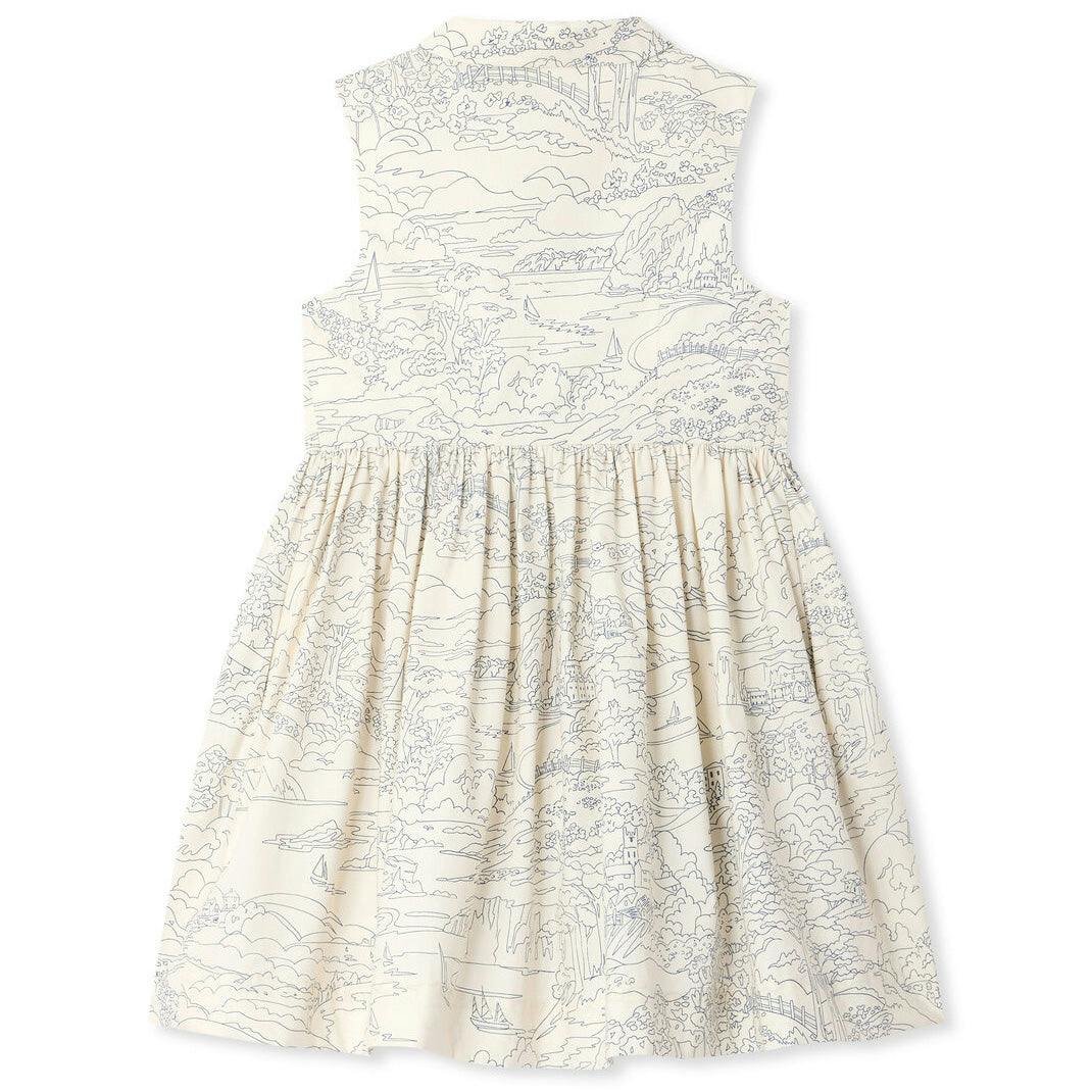 BONPOINT Robe Anne - Bleu