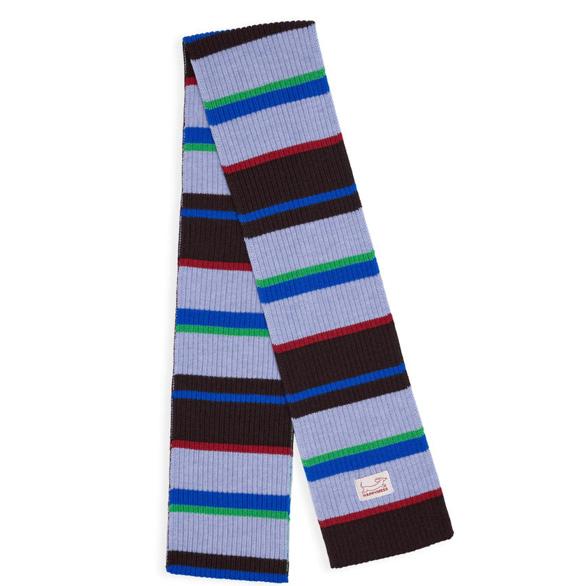 children's merino wool scarf - fun stripes