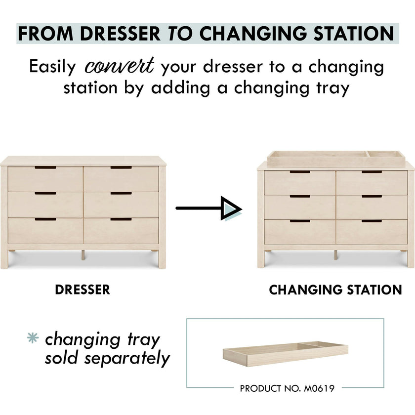 Colby 6-Drawer Double Dresser