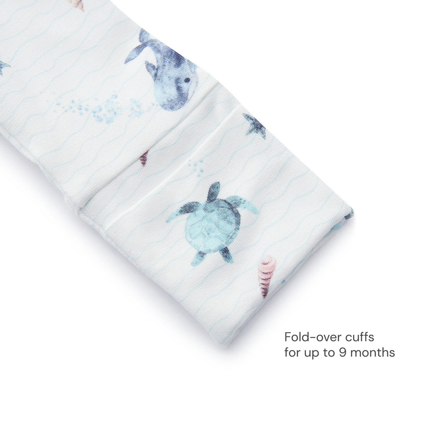 Bamboo Baby Pyjama Sleepsuit - Le Bleu