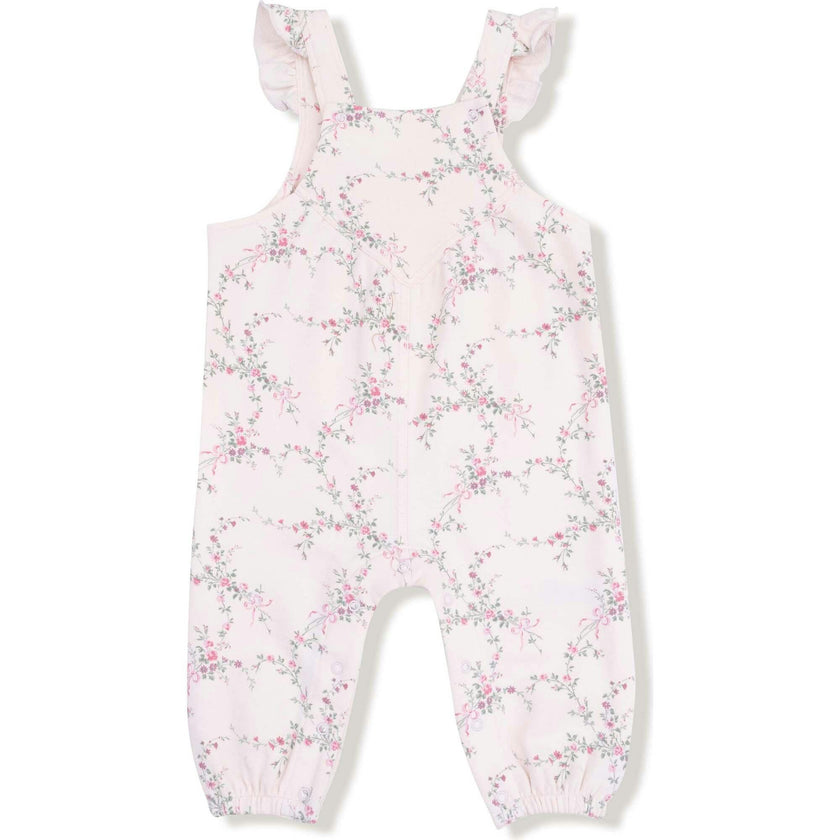 Antoinette Floral - V Overalls with Elastic