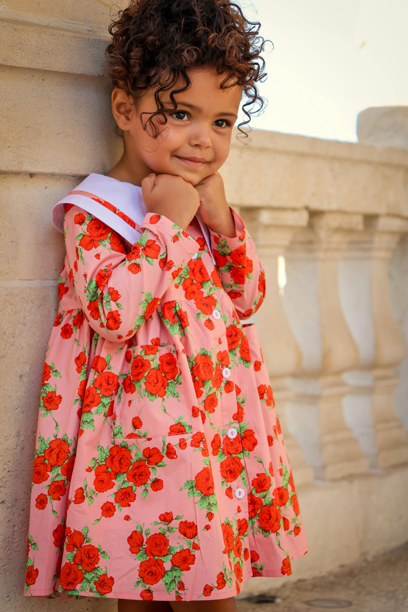 The Garden Dress |Vintage Rose