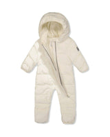 Baby Cloud One Piece Snowsuit Adapted For Car Seats Off White