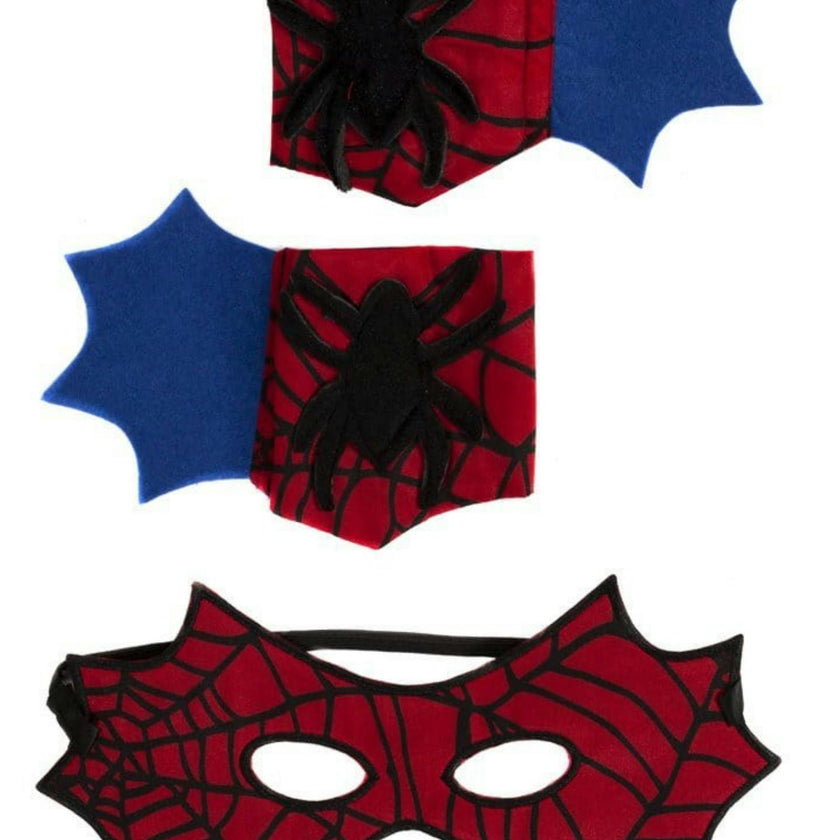 Spider Cape Set with Mask and Cuffs