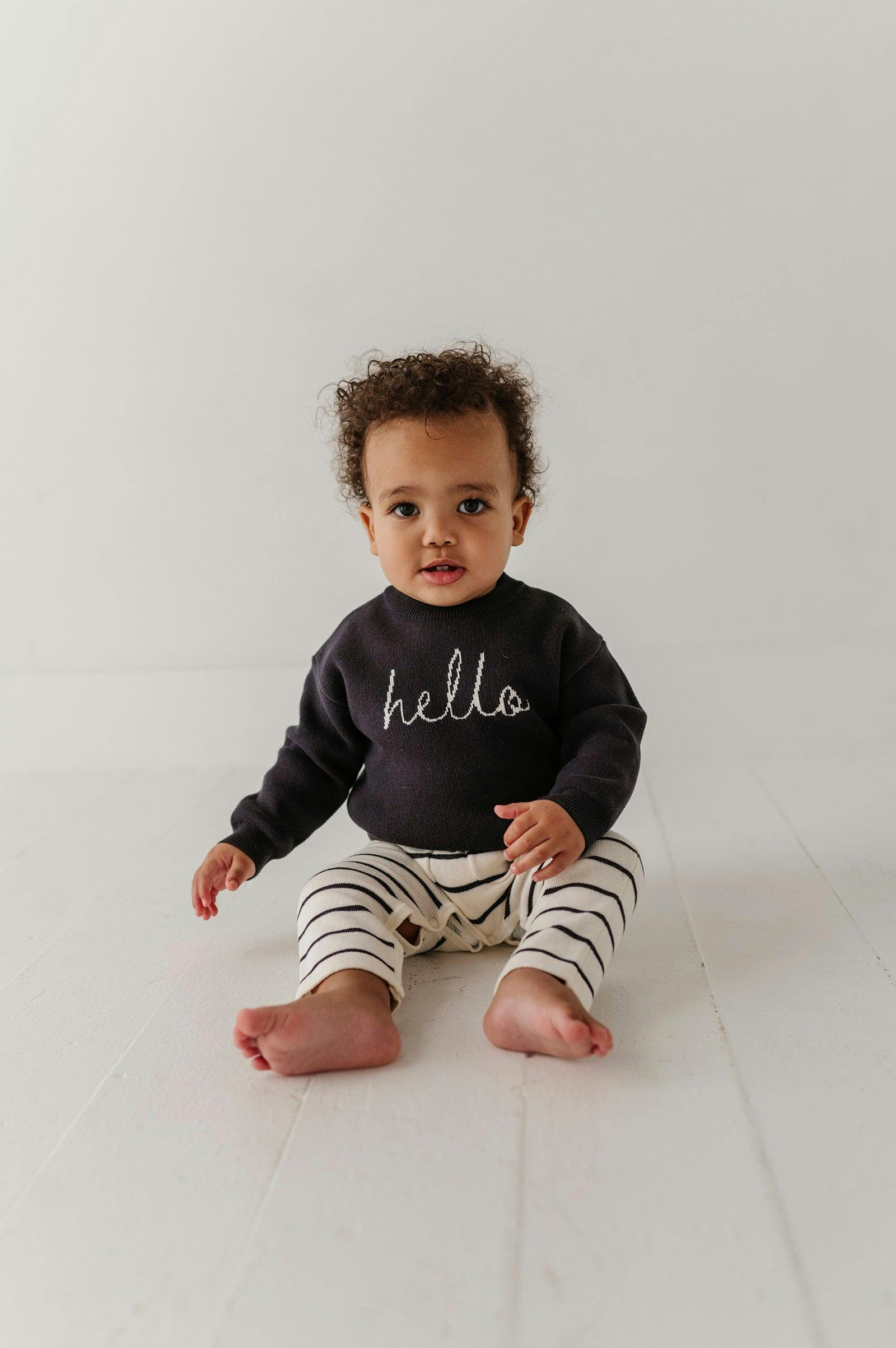 Knit Sweater in Hello