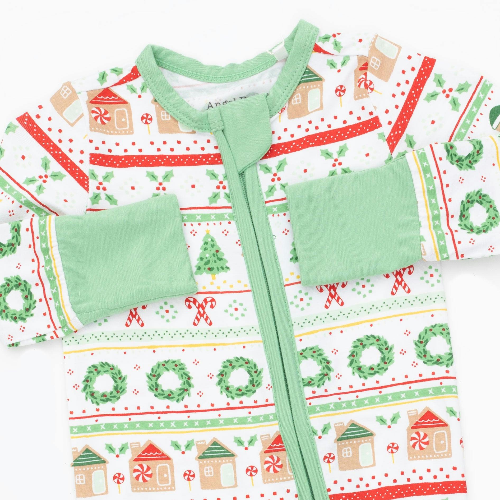 Gingerbread Fair Isle Uni - Convertible Romper