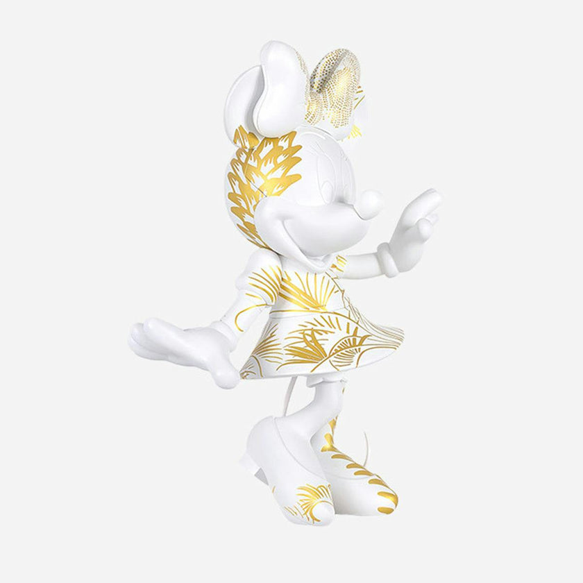 Minnie STAR STYLE White & Gold 12in