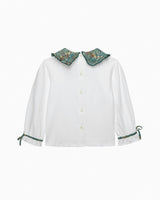 Pie Crust Jersey Top in Strawberry Thief