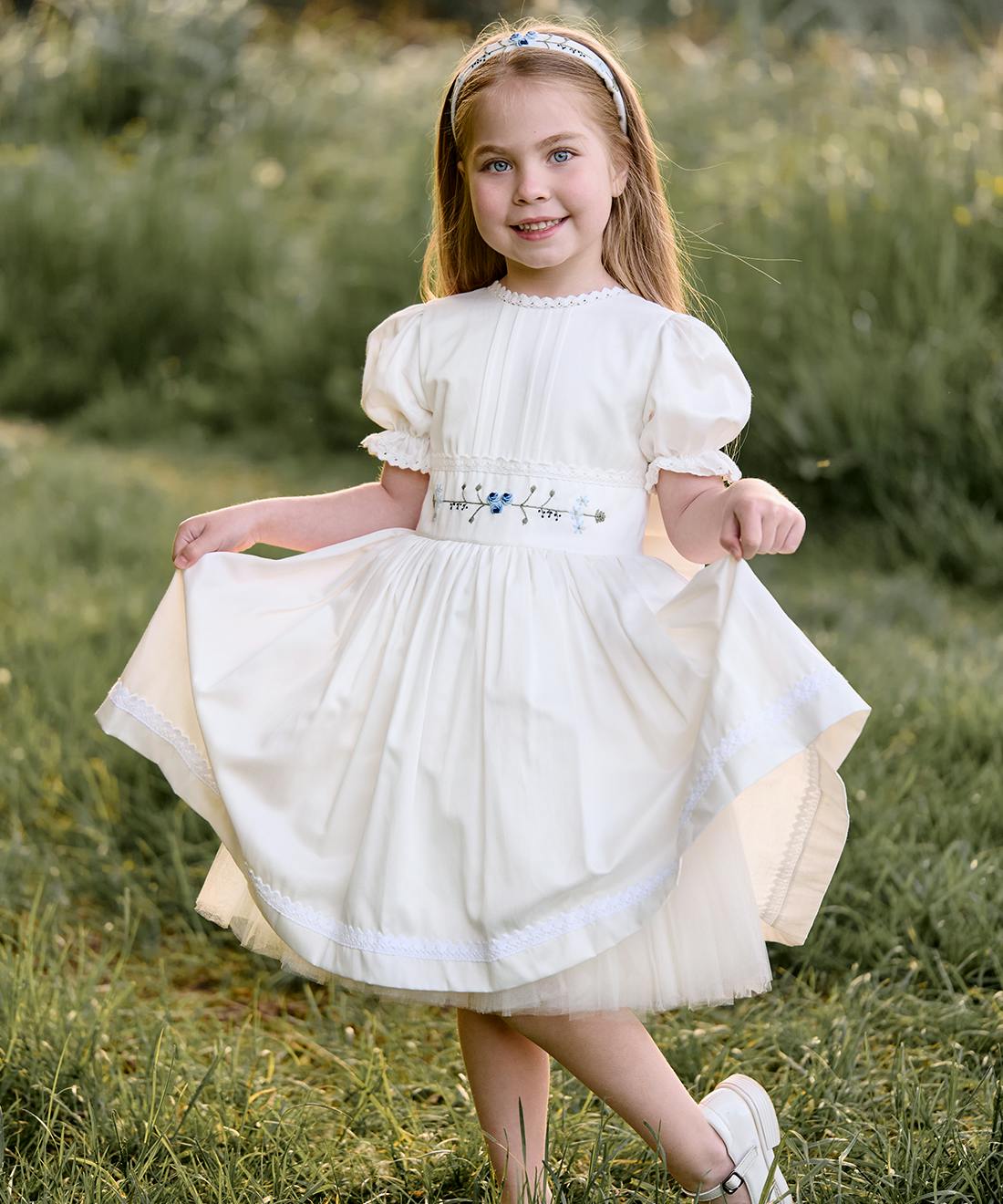 Blue Flowers Dress
