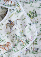 Baby Bib & Shawl Blanket Set - Hunter Pace
