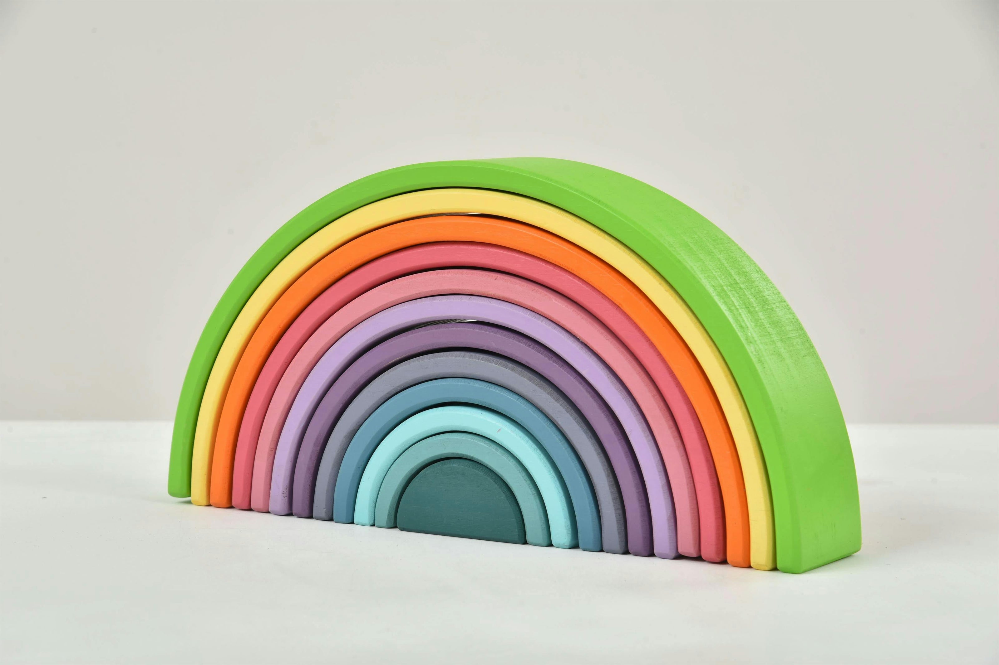 Avenlur Wooden Rainbow Stacker Blocks