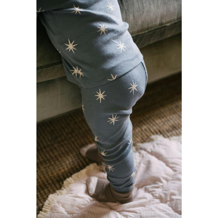 Ribbed Pajama, Blue