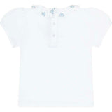 Blue Heart Print Tee
