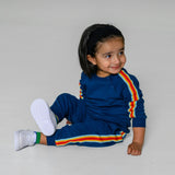 Retro Stripe Sweatpants/ Joggers