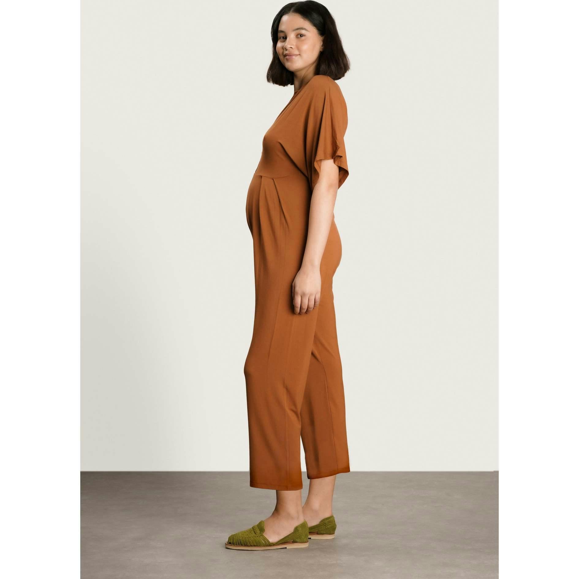 Women's Maternity Filipa V-Neck Short Sleeve Jumpsuit