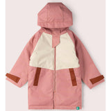 Soft Pink Recycled Waterproof Robe, Pink