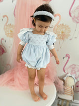 Charlotte Baby Blue Romper