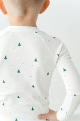 Organic Cotton Evergreen 2-Piece Holiday Set Pajama Baby & Toddler