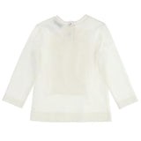Cream Ballerinas Logo T-Shirt