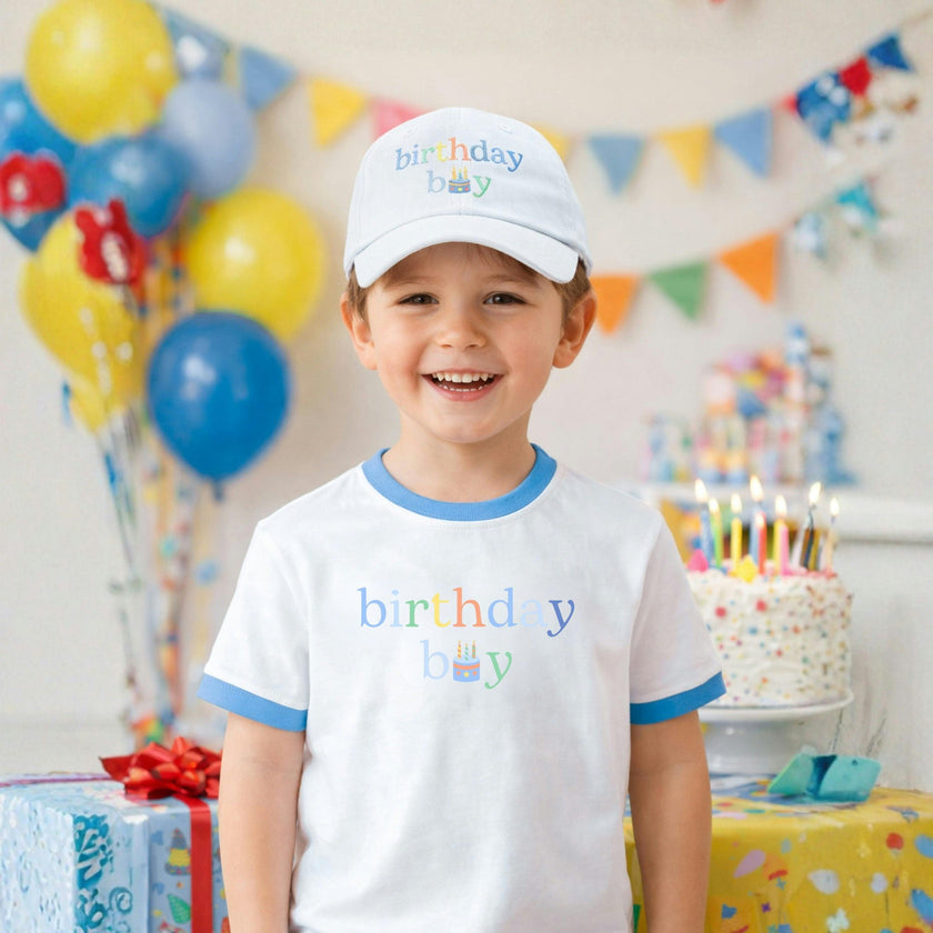 Birthday Boy Baseball Hat (Baby/Toddler, Youth)