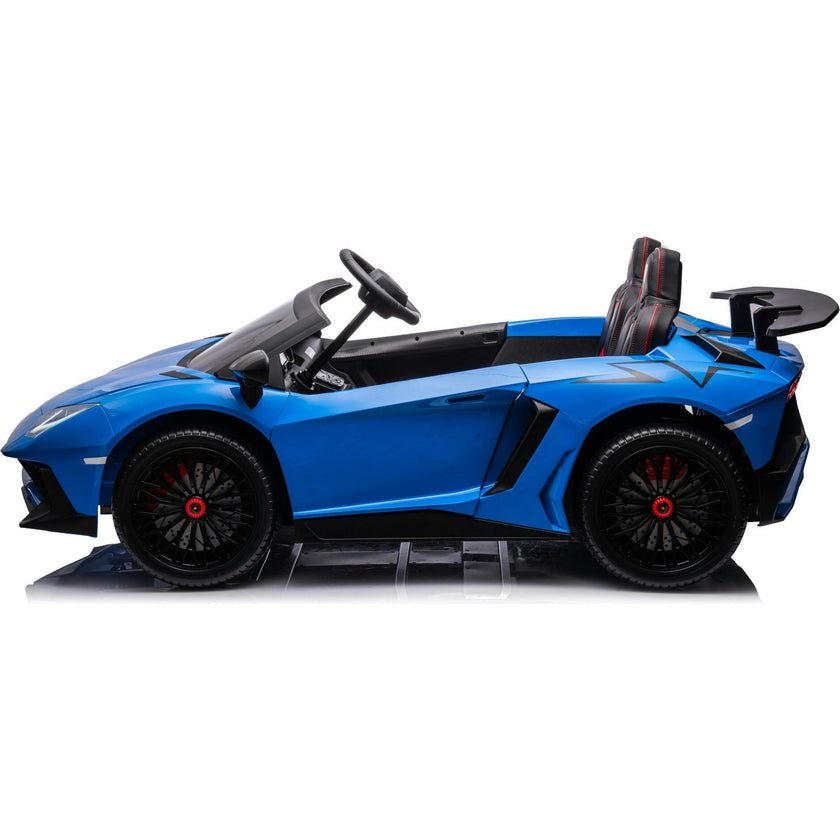 Officially Licensed Lamborghini Aventador 24V 2-Seater Ride-On