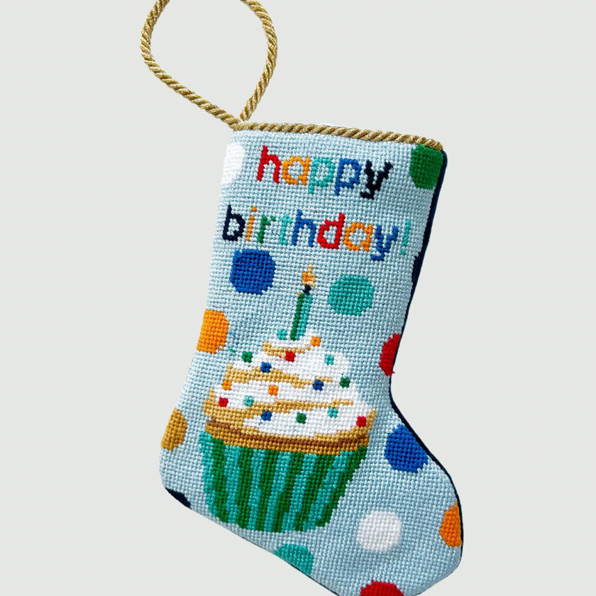 Happy Birthday in Blue