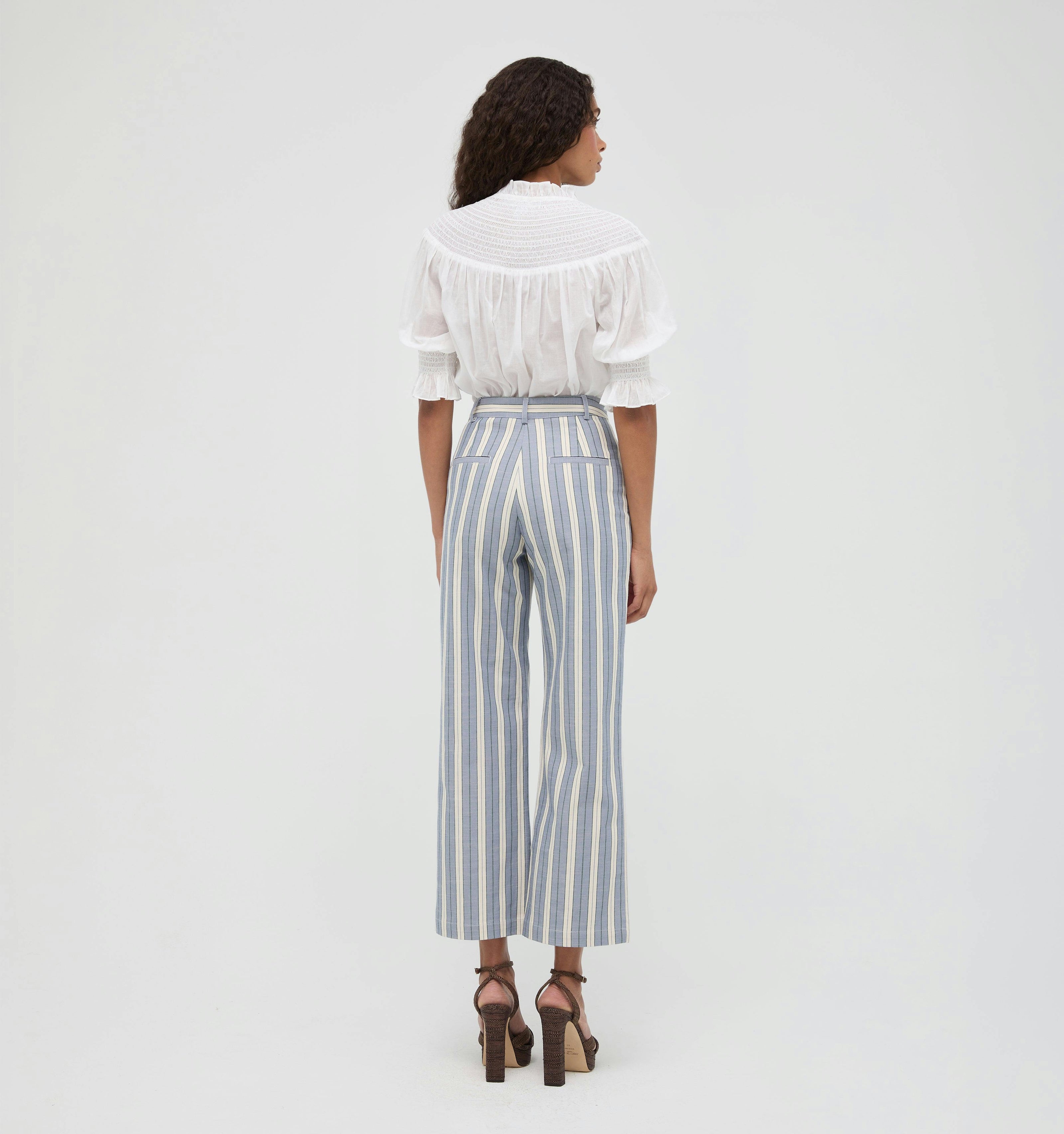 The Zinnia Top -  White