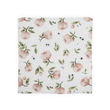 Organic Cotton Muslin Swaddle Blanket - Watercolor Floret