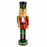 Classic Soldier Nutcracker, Red and Green, 15 Inch