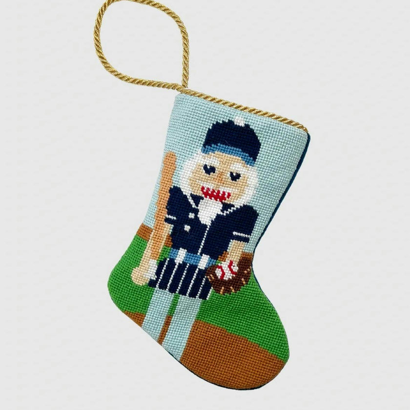 Festive Fastball Nutcracker (Baseball)