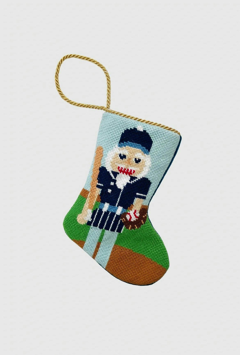 Festive Fastball Nutcracker (Baseball)