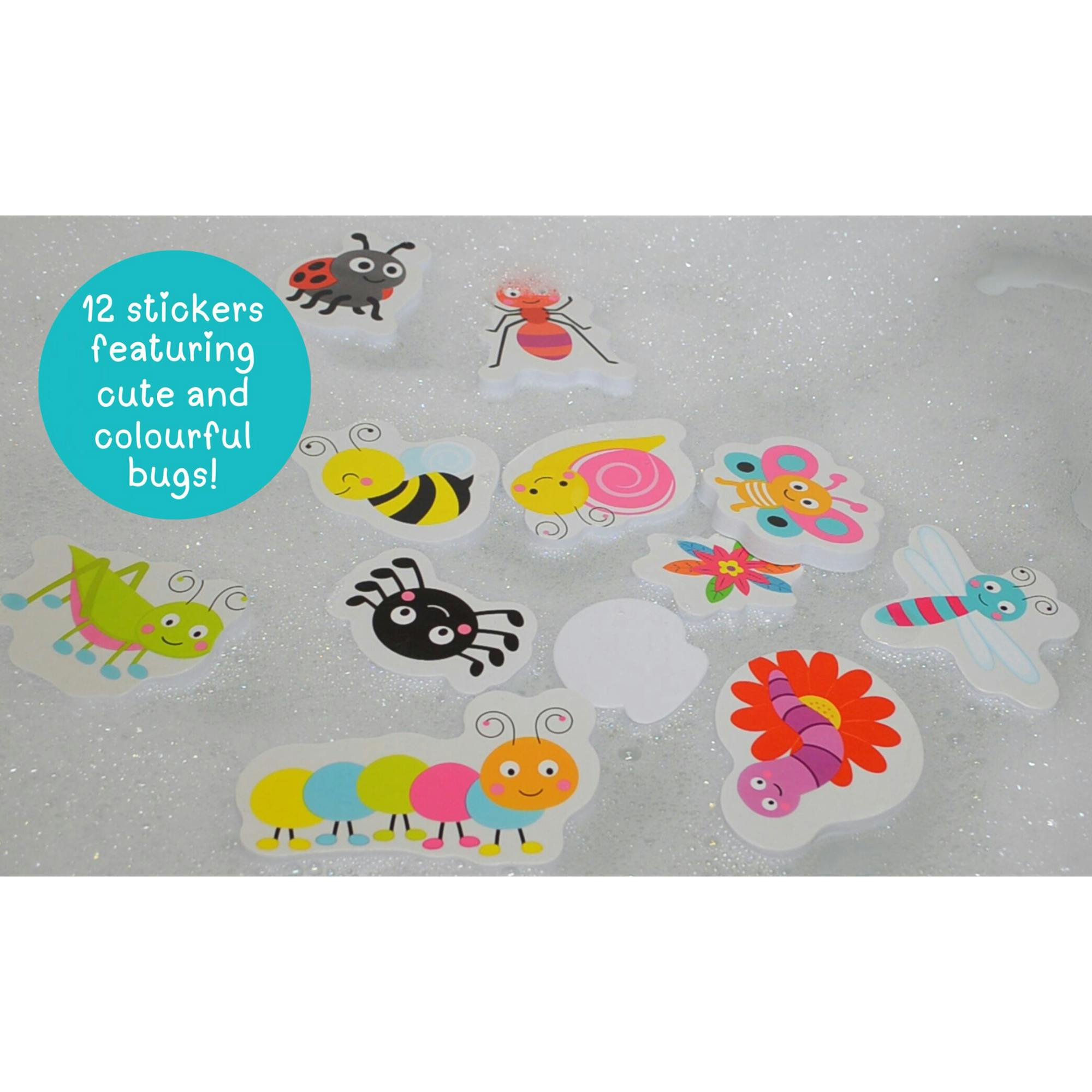 Bath Time: Stickers - Bug Buddies