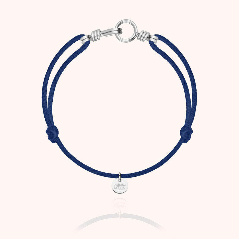 Women's Cord Bracelet, Silver 925