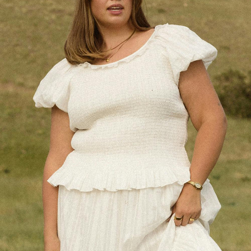 Annalise Top in Reverie Dobby