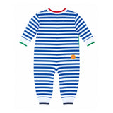 Stripe Knit Longall with Elephant & Basketballs