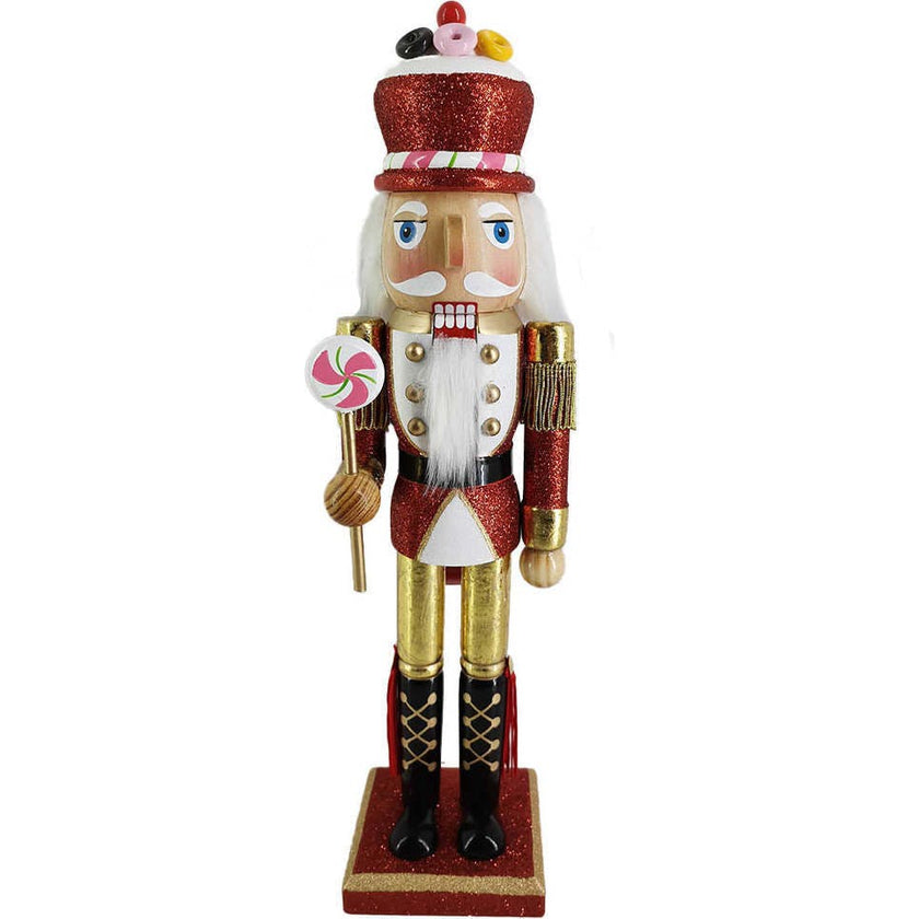 Gold and Red Luxury Christmas Nutcracker