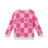 Infant (9-24M) Girls 3-Piece Sweater Set | Patchwork Hearts