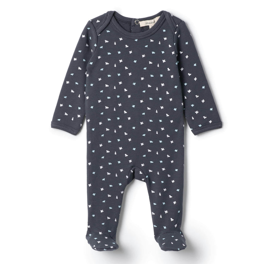 Print Onesie Navy